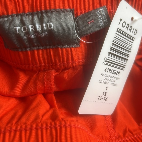 Plus Size: 1 Happy Camper Stretch
Woven Active Short - Torrid Orange Shorts - Picture 10 of 11